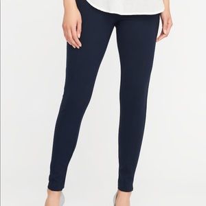 Old Navy High Rise Ponte-Knit Pants - Navy